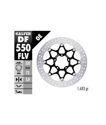 DISC ROUND FLOATING (C. STEEL) 320X5MM