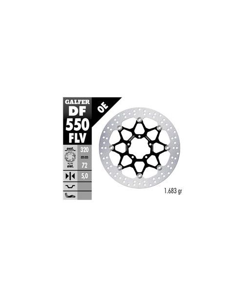 DISC ROUND FLOATING (C. STEEL) 320X5MM
