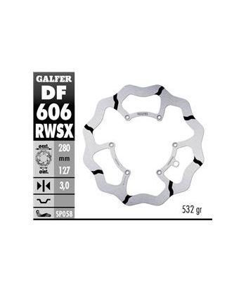 DISC WAVE FLOATING OVERSIZE(C. STEEL) 300X4MM