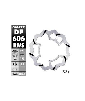 DISC WAVE FLOATING OVERSIZE GROOVED (C. STEEL) 270