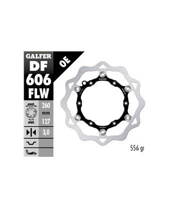 DISC WAVE FIXED GROOVED 260x3mm