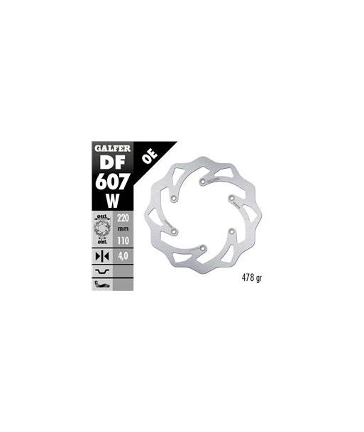 DISC WAVE FIXED GROOVED 220x4mm