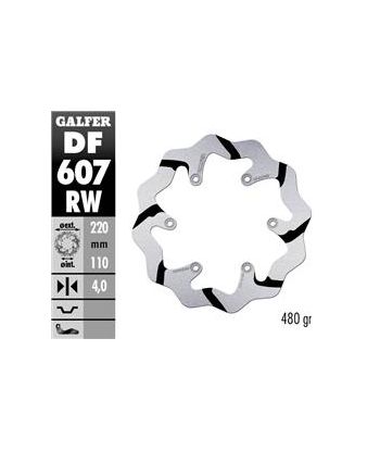 DISC WAVE FIXED OVERSIZE GROOVED 240x4mm