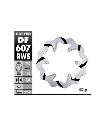 DISC WAVE FIXED SOLID 220X5MM