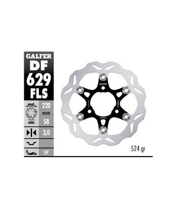 DISC WAVE FIXED 190x3.8mm