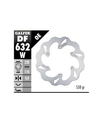 DISC WAVE FIXED 220x4mm