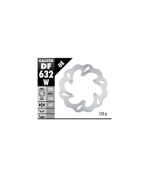 DISC WAVE FIXED 220x4mm