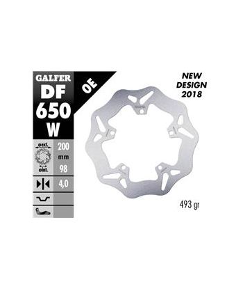 DISC WAVE FIXED GROOVED 200x4mm