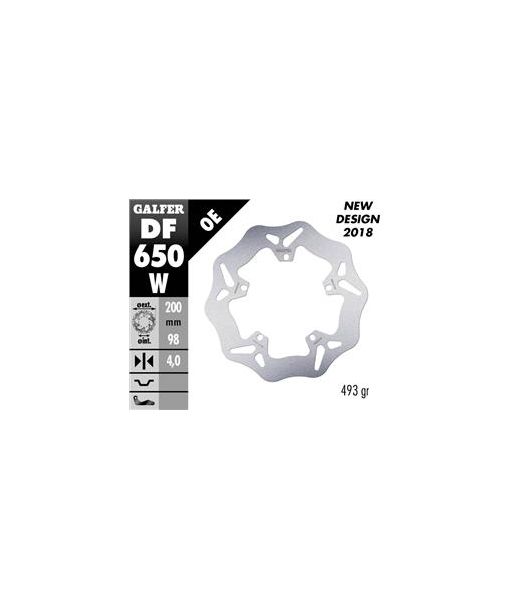 DISC WAVE FIXED GROOVED 200x4mm
