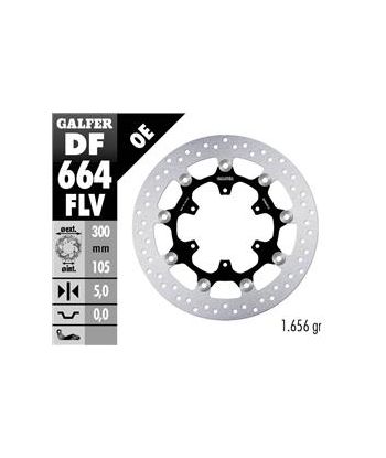 ROUND DISC FLOATING (C. STEEL) 300x5mm