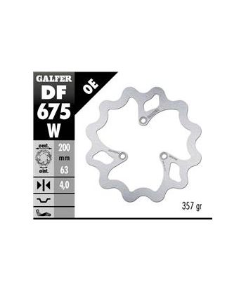 DISC WAVE FIXED 200x4mm