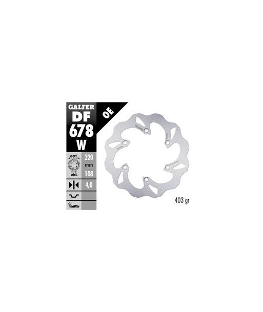 DISC WAVE FIXED 220x4mm