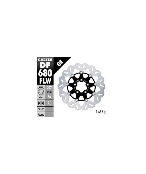 DISC CUBIQ FLOATING (C. STEEL) 292x5mm