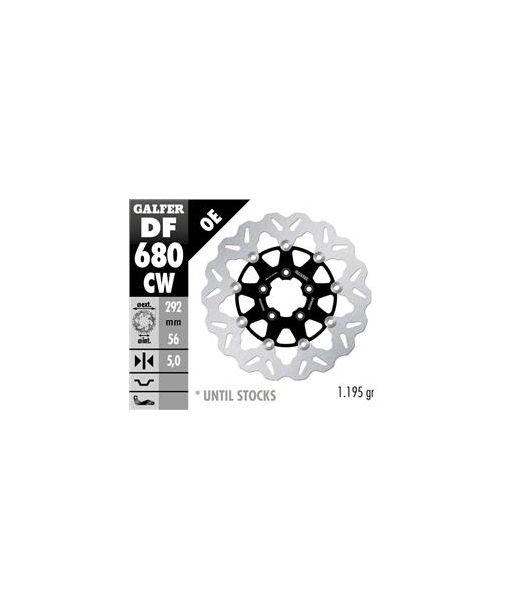 ROUND DISC FLOATING (C. STEEL) 292x5mm