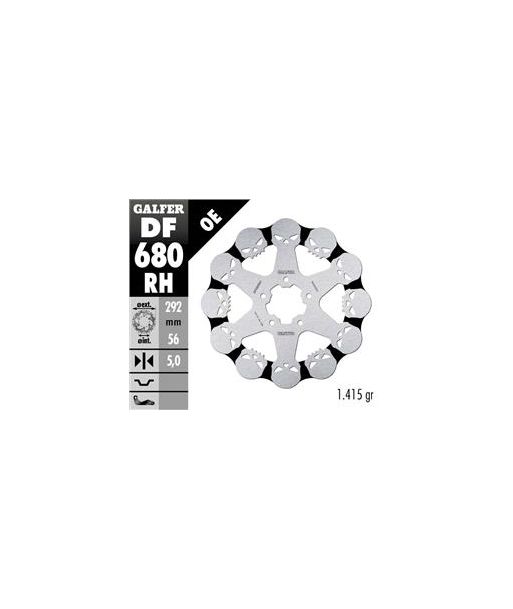 DISC WAVE FLOATING (C. STEEL) 292x5mm