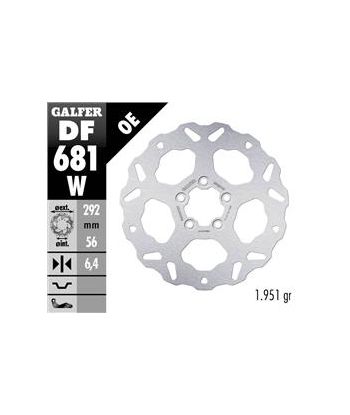 ROUND DISC FLOATING (C. STEEL) 292x5mm