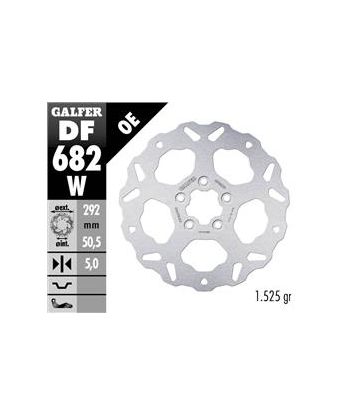 DISC WAVE SKULL DESIGN FIXED 292x5mm