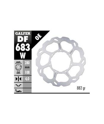 DISC WAVE FIXED 279,5x4mm