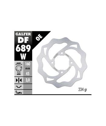 DISC WAVE FIXED 160x3mm