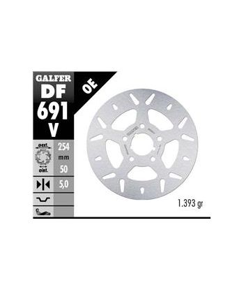 ROUND DISC FIXED 254x5mm