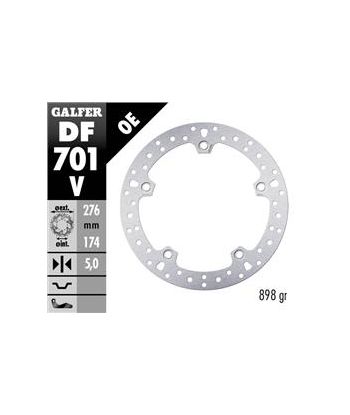 ROUND DISC FIXED 276x5mm