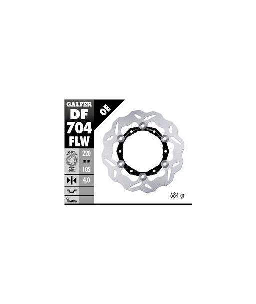 DISC WAVE FIXED 220x4mm