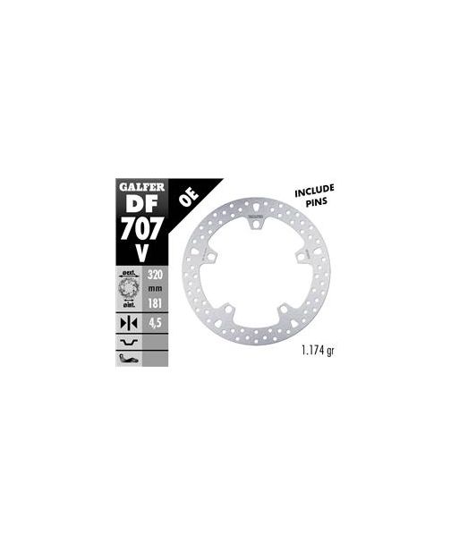 DISC WAVE FIXED 320x4.5mm