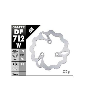 DISC WAVE FIXED 174x3mm