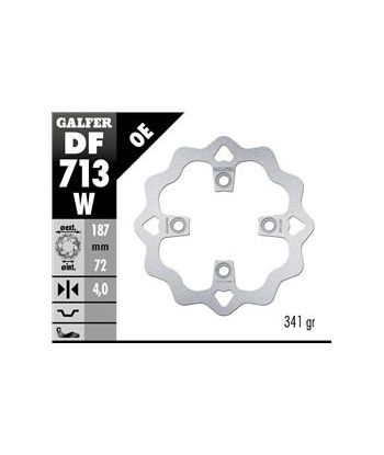 DISC WAVE FIXED 187x4mm