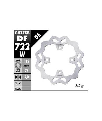 DISC WAVE FIXED 183x4mm