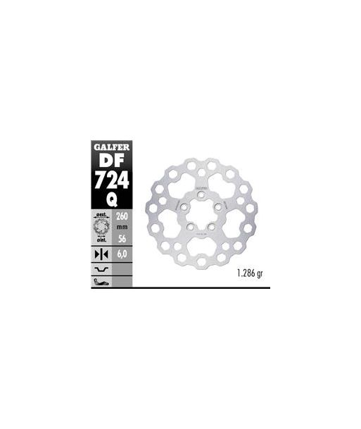 ROUND DISC FIXED 260x6mm