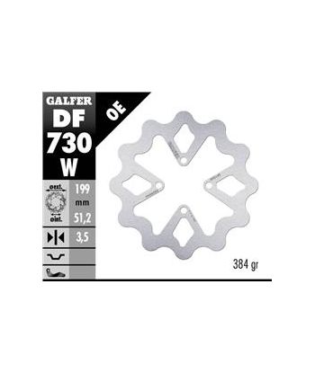 DISC WAVE FIXED 199x3,5mm