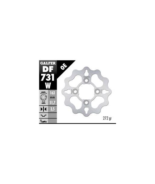 DISC WAVE FIXED 163x3,5mm