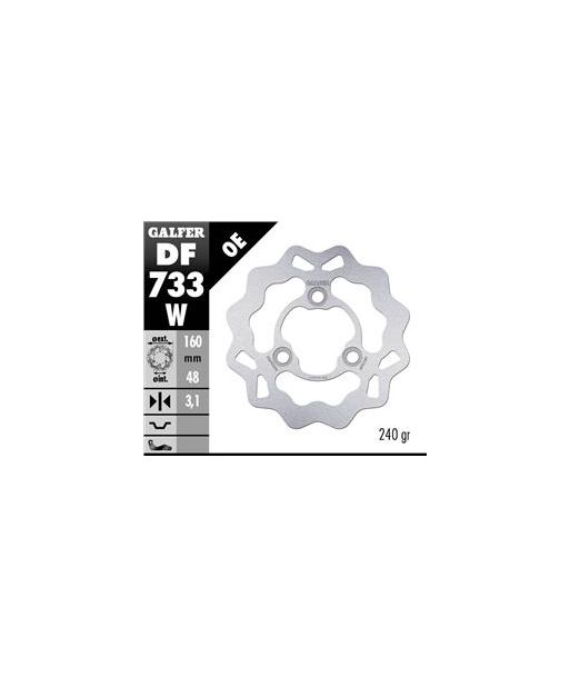 DISC WAVE FIXED 160x3,1mm