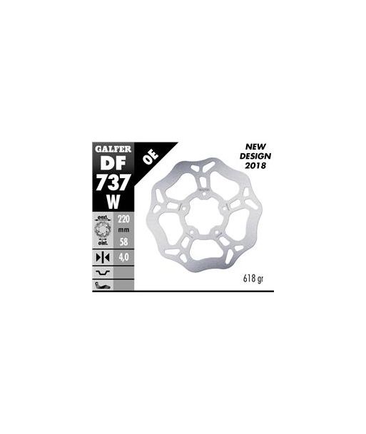 DISC WAVE FIXED 220x4mm