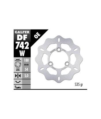 DISC WAVE FIXED 180x5mm