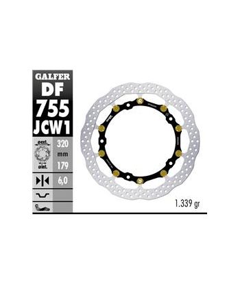 DISC WAVE FLOATECH 320X6MM (FRONT)
