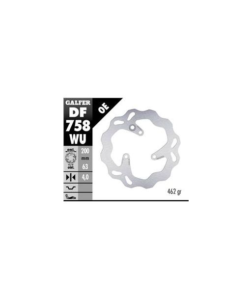 DISC WAVE FIXED 200x4mm