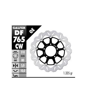 DISC WAVE FLOATING COMPLETE (C. ALU.) 310x5mm
