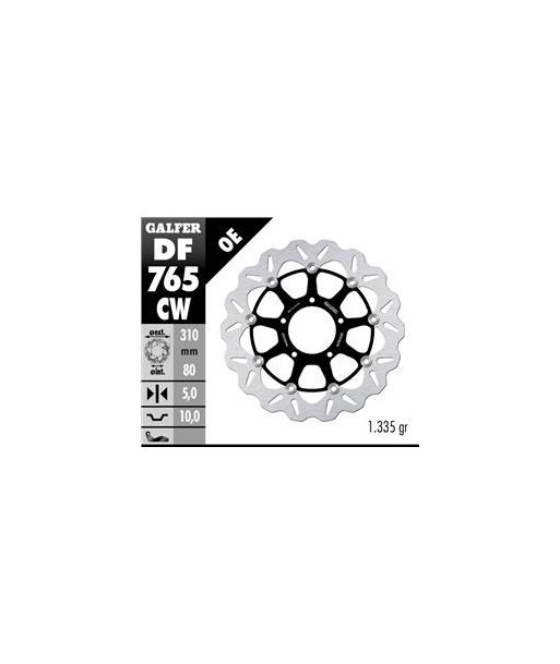 DISC WAVE FLOATING COMPLETE (C. ALU.) 310x5mm