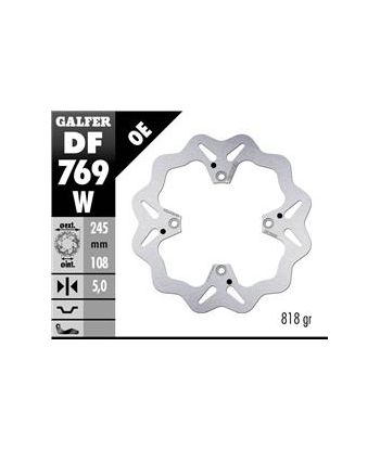 DISC WAVE FIXED 245x5mm