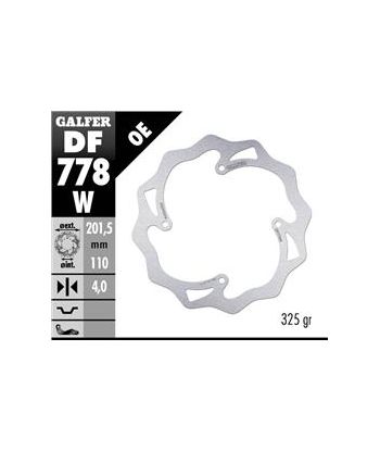 DISC WAVE FIXED 201,5x4mm