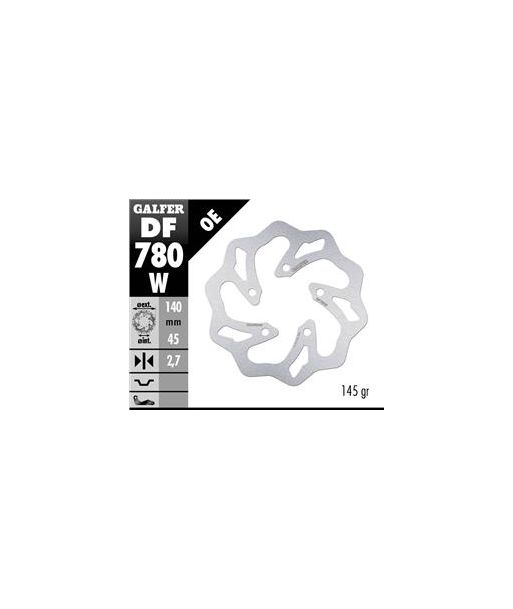 DISC WAVE FIXED 140x2,7mm