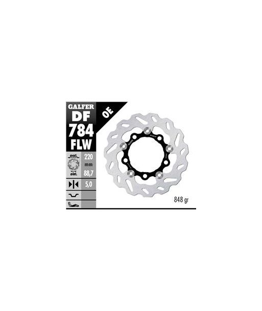 DISC WAVE FIXED 220x5mm