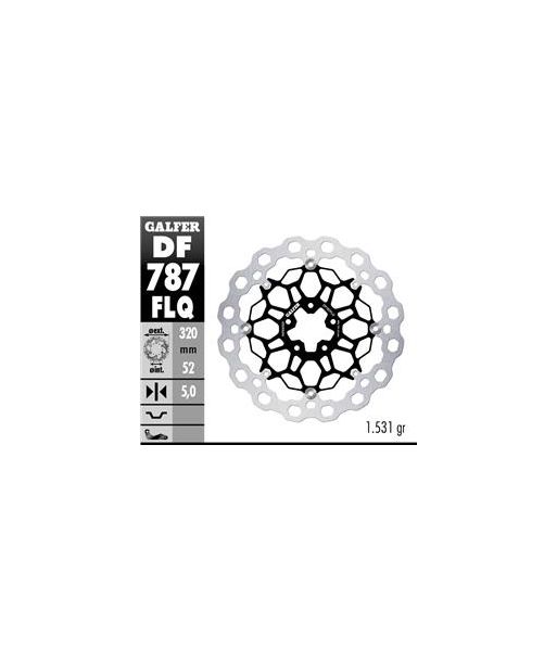 DISC CUBIQ FLOATING (C. STEEL) 320x5mm