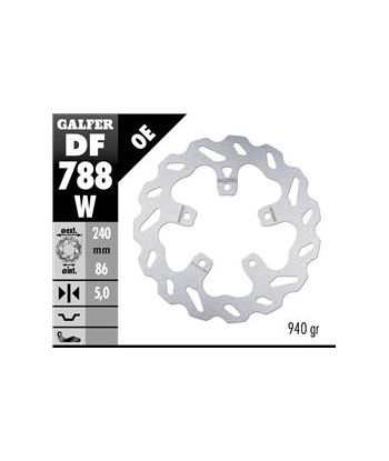 DISC WAVE FIXED 240x5mm