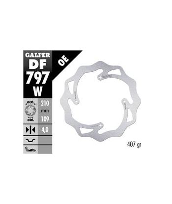 DISC WAVE FIXED 210x4mm
