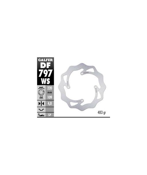 DISC WAVE FIXED OVERSIZE 220x4mm