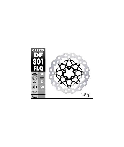 DISC CUBIQ FLOATING (C. STEEL) 300x5mm