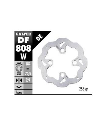 DISC WAVE FIXED 184x2,9mm